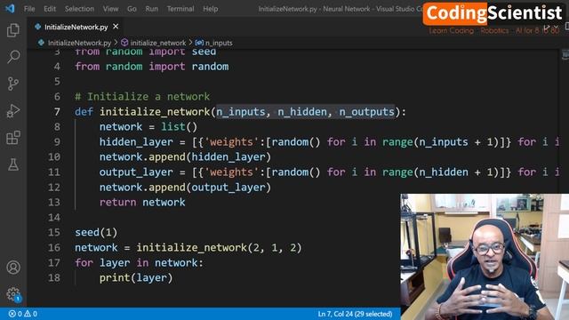 Lesson 2 Initialize Network смотреть онлайн