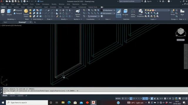 How To Draw 3D Window In AutoCAD | Malayalam | AutoCAD 3D | 3D Window Modelling | AutoCAD Tutorial смотреть онлайн