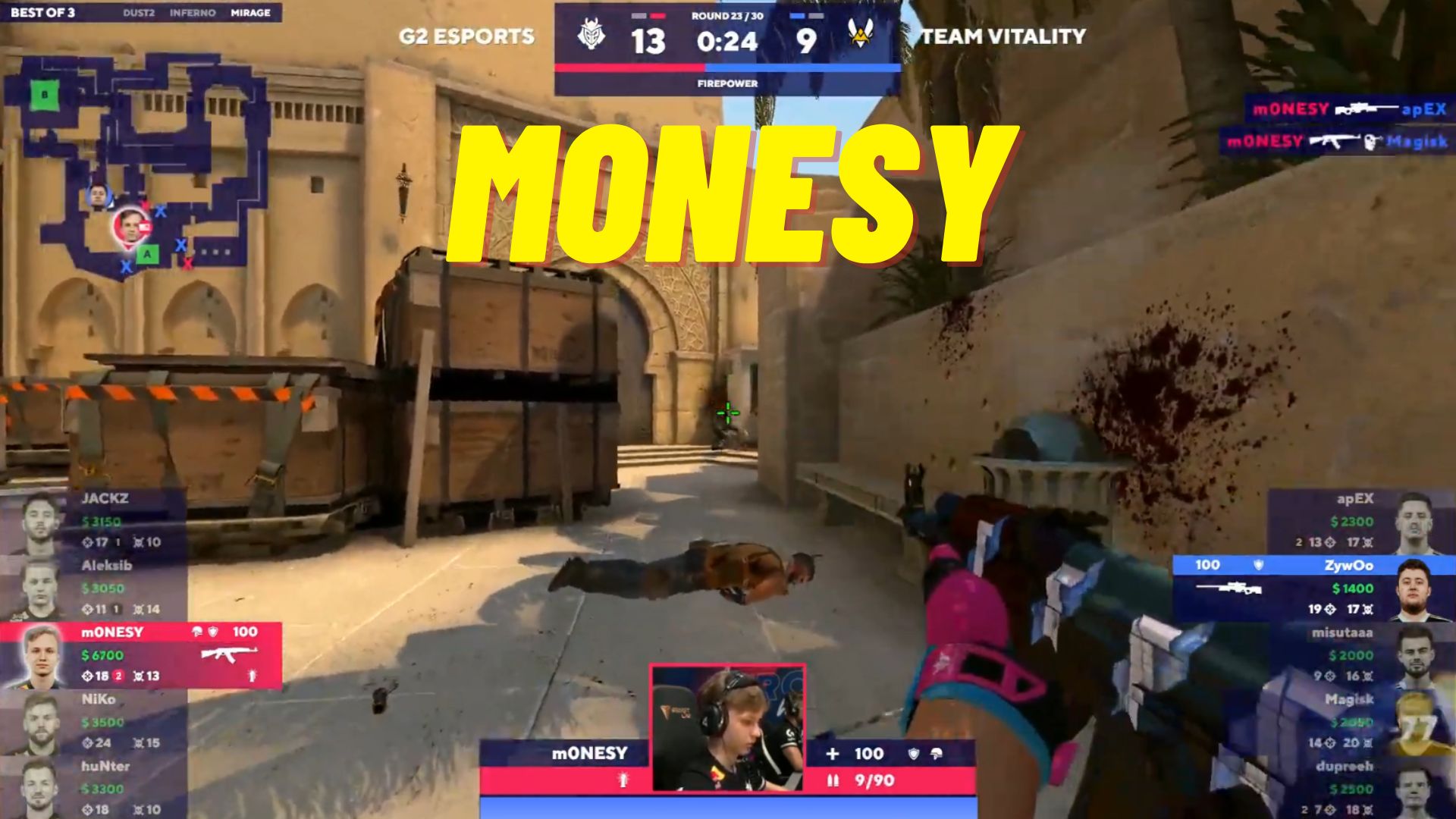 MONESY КЛАТЧ 3 VS 1