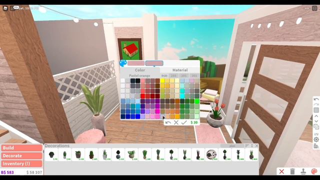 Modern Blush Home || Speed build + Tour || Roblox Bloxburg смотреть онлайн