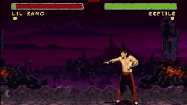 [Mortal Kombat II] CPU Glitches: Reptile Fatality Being Invisible Glitch смотреть онлайн