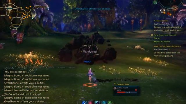 Tera Online / lv.35 Sorcerer Gameplay Extra - BAMs in Lake of Tears смотреть онлайн