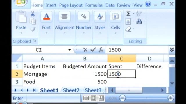 Computer Help : How to Make a Budget Using Excel смотреть онлайн
