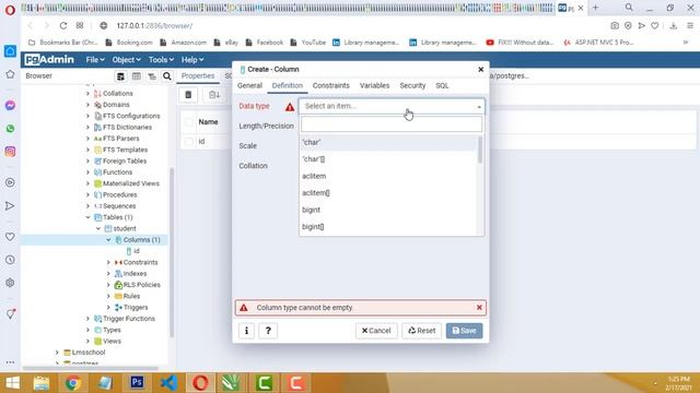How to Create Database and Tables PostgreSQL смотреть онлайн