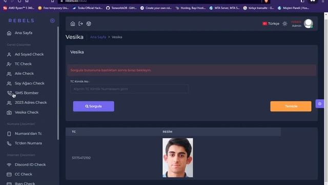 BEDAVA SORGU PANELİ / VESİKA смотреть онлайн