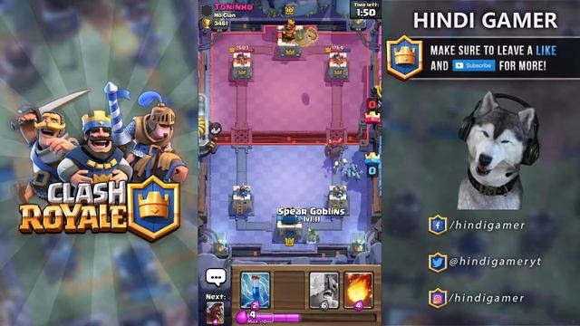 ?Live Clash Royale? Hindi gaming? #2 Stream смотреть онлайн