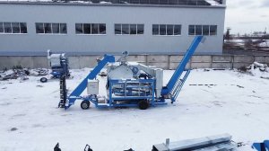 Обзор передвижного зерноочистителя ЗСК 70 Воронежагротехсервис