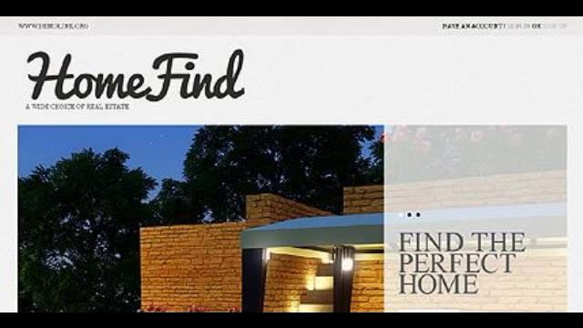 Preview White _ Grey Real Estate Agency Joomla Template by смотреть онлайн