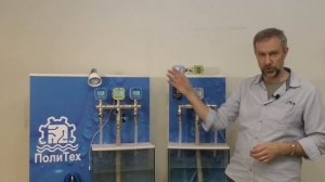 Плавный пуск насоса - контроллер Политех. Подключили насос параллельно с лампой.