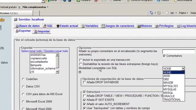 Bases de datos MySQL y Joomla. phpMyAdmin смотреть онлайн