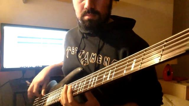 Testament - Brotherhood Of The Snake (Bass Cover) смотреть онлайн