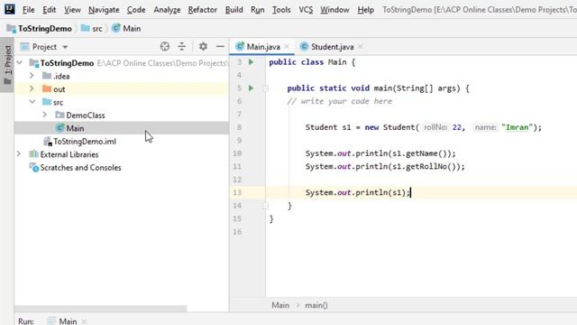 Java Programming Tutorials | 02 toString Method in Java смотреть онлайн