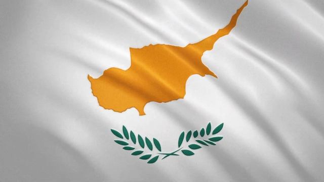 Развевающийся флаг Кипра / Waving Flag Of Cyprus