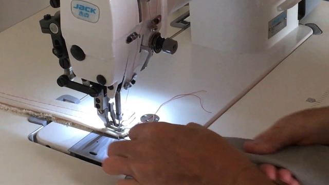 Jack 6380BC-Q Walking Foot Sewing Machine Fully Automated Direct Drive-Excellent for Leather Work смотреть онлайн