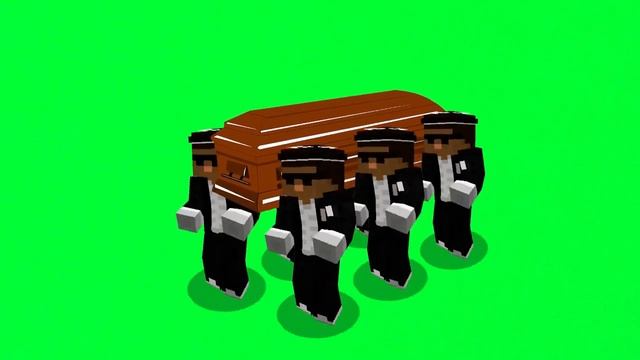 Coffin Dance MINECRAFT Version - Green Screen + Direct Download Link! смотреть онлайн