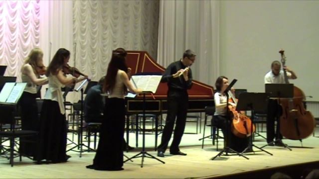 И.С. Бах. Шутка. BWV 1067-7. Сергей Заякин, флейта. смотреть онлайн