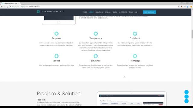 DataBlockChain - Обзор проекта. смотреть онлайн