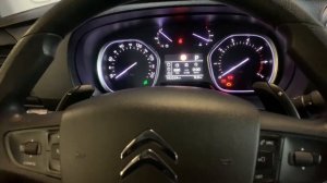 Citroen Jumpy 2018 service reset