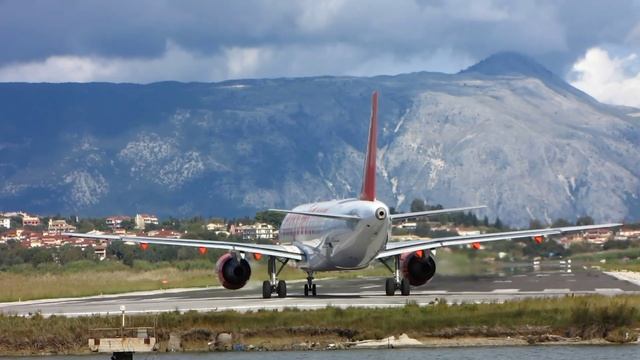 [HD] Corfu Airport Landing and Takeoff 10/2009 смотреть онлайн