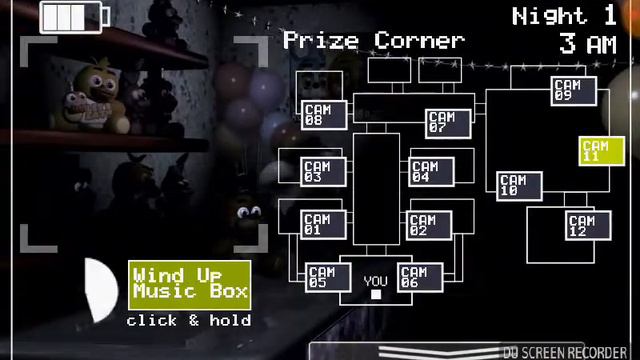 Как пройти 1 ночь у мишке Фредди серии 1