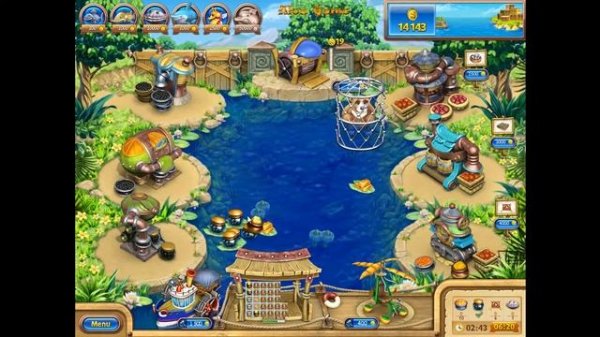 Farm Frenzy Gone Fishing only GOLD (level 29) Веселая ферма Рыбный день (Уровень 29) Золото