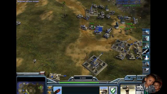 Commander and Conquer General Zero Hour - USA destroy the nuclear missles of China - Pison Gamer смотреть онлайн