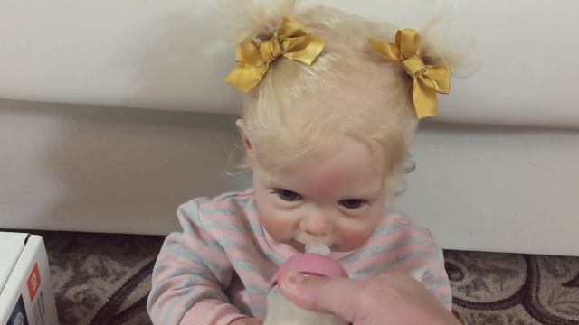 ВЕЧЕР С РЕБОРНОМ МЭГГИ.  К нам приехал робот - пылесос!  #rebornbaby #куклареборн