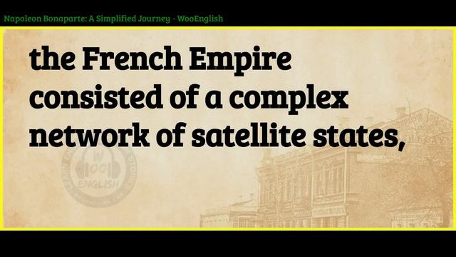 Learn English Through Story ⭐ Level 3 –   Napoleon Bonaparte – Graded Reader   WooEnglish