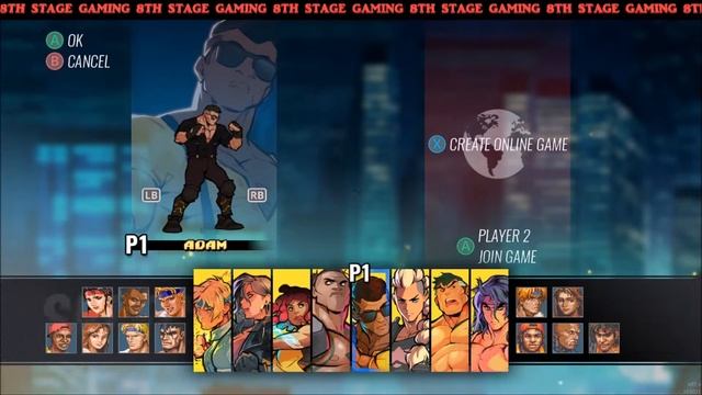 Streets Of Rage 4 Mr X Nightmare (All Characters & Costumes) смотреть онлайн