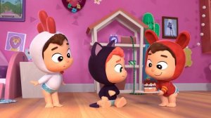 Цветные волшебные яйца с сюрпризом 👶Лея и По - музыкальные мультфильмы