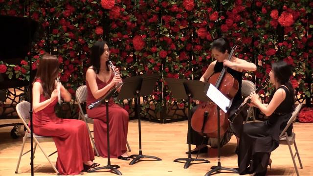 6 Bagatelles for Wind Quintet arranged for Flute, Oboe, Clarinet and Cello [György Ligeti] смотреть онлайн