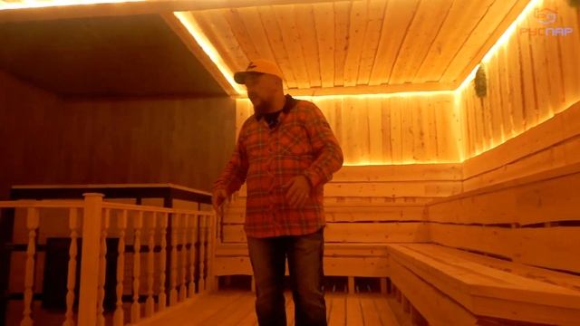 Банный комплекс ЖАР ПТИЦА - новая общественная баня в Москве для всей семьи. Рум тур по бане. смотреть онлайн