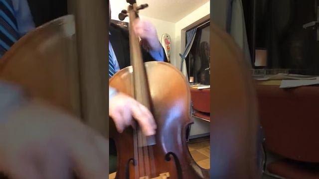 1954 Kay Cello tuned in fourths- Pizzicato Blues in G (Fast) смотреть онлайн