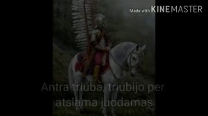 "Oj sermuksniu" Песня литовских крылатых гусар