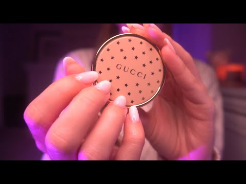 АСМР ASMR Сделаю Макияж LUXURY продуктами ? (Gucci, Estee Lauder, Tarte, Etc) без разговора