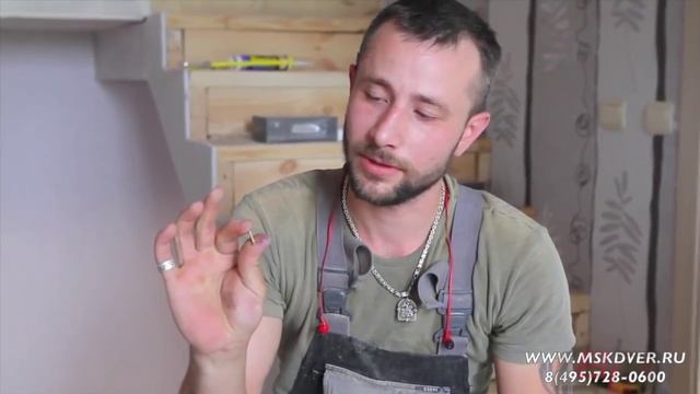 Как врезать замок и дверную ручку в межкомнатную дверь смотреть онлайн