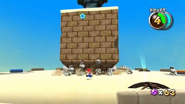 Walkthrough - Super Mario Galaxy Switch #61 - Was im Sand funkelt смотреть онлайн