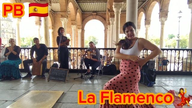 Septiembre 2023 Ep146 | La Flamenco Dance Open Show | Plaza de España #sevillanas #flamenco #sevill смотреть онлайн