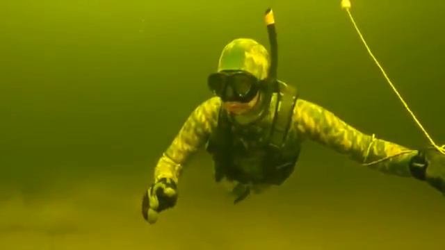 Подводная охота,зима, холодно, нет рыбы.... смотреть онлайн