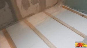 Черновой пол на балконе и лоджии своими руками за 10 минут. Черновой пол под ламинат. Ремонт лоджии