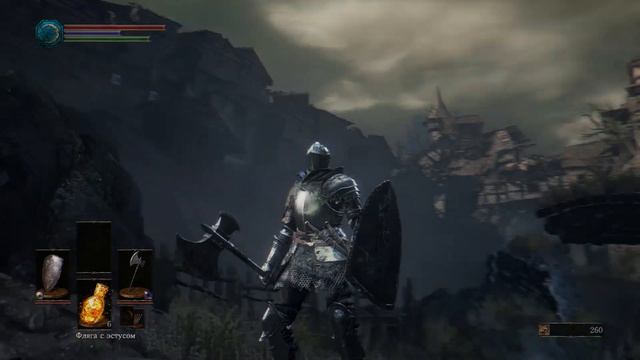 Прохождение Dark Souls III - #3 ОПАСНЫЙ ПУТЬ. БОСС: ПРОКЛЯТОЕ ДЕРЕВО смотреть онлайн