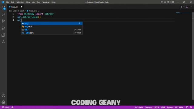 How to draw GOJO using python | Python tutorials for beginners смотреть онлайн