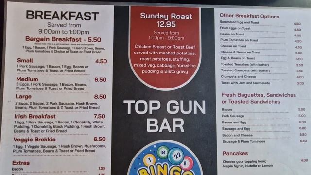 TYPICAL ENGLISH BREAKFAST IN PUERTO DEL CARMEN LANZAROTE / This Is TOP GUN! смотреть онлайн