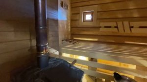 Баня из бревна  4 на 5 метров