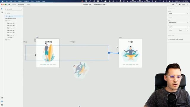 XD Daily Creative Challenge - Smartwatch Time Tracker | Adobe Creative Cloud смотреть онлайн
