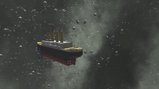 Space Engineers - Titanic - Increasingly dramatic crashes! смотреть онлайн