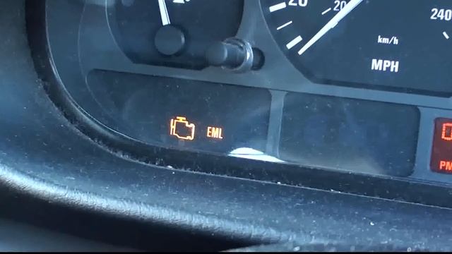 BMW E46 Engine Management Light EML смотреть онлайн