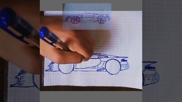 Как рисовать гипер кар. Супер?? смотреть онлайн