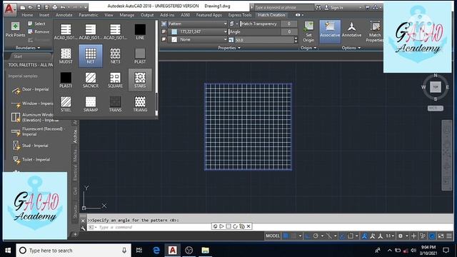 AutoCAD Gradient Hatch ( AutoCAD Hatch Command Tutorial Complete смотреть онлайн