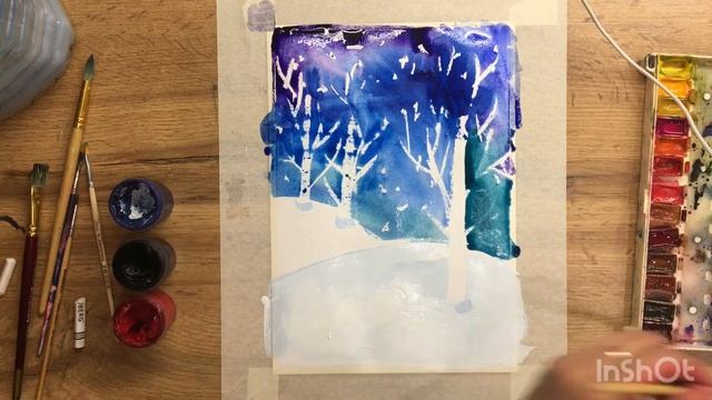 Рисуем дома! Мастер-класс 